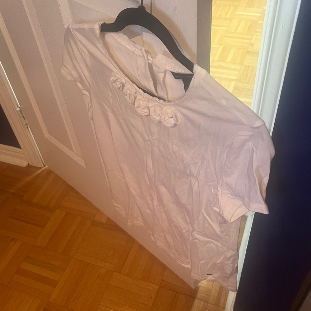 Tommy Hilfiger White Short Sleeve Tee